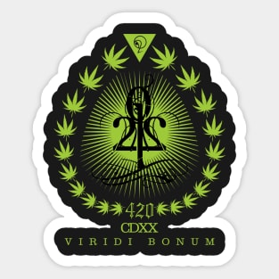 Good Green (Viridi Bonum) Sticker